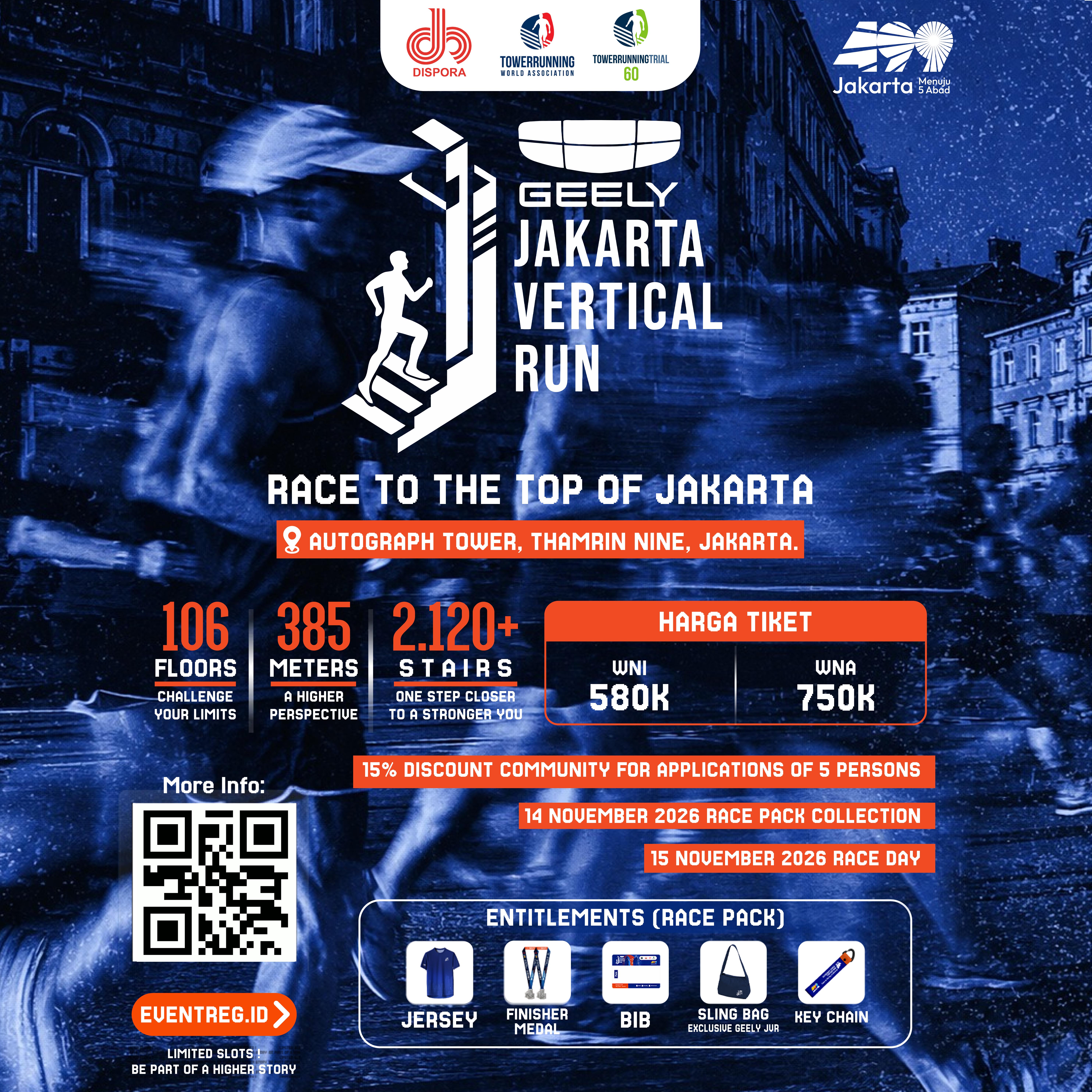 Jakarta Vertical Run: Race to the Top of Jakarta